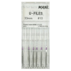 U-files "10" (33 мм), Mani